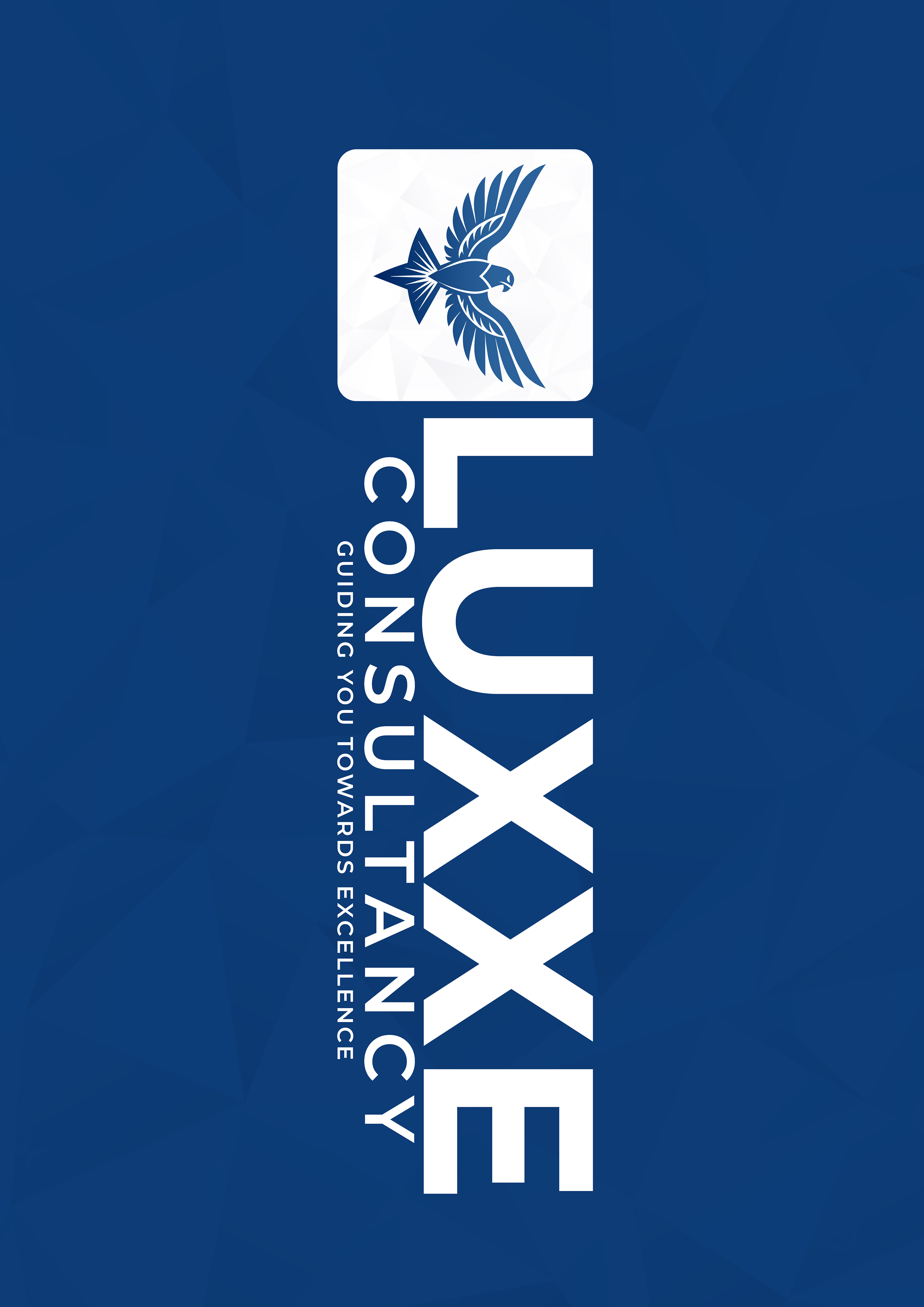 Luxxe consultancy flyers design